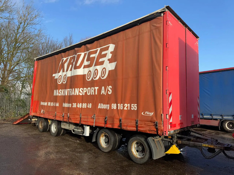 Fliegl VPS 320 HYDRAULIC RAMP 3,15 M 4X BPW AXLE UOPLYST - Tentinė priekaba: foto 1 Fliegl VPS 320 HYDRAULIC RAMP 3,15 M 4X BPW AXLE UOPLYST - Tentinė priekaba: foto 1