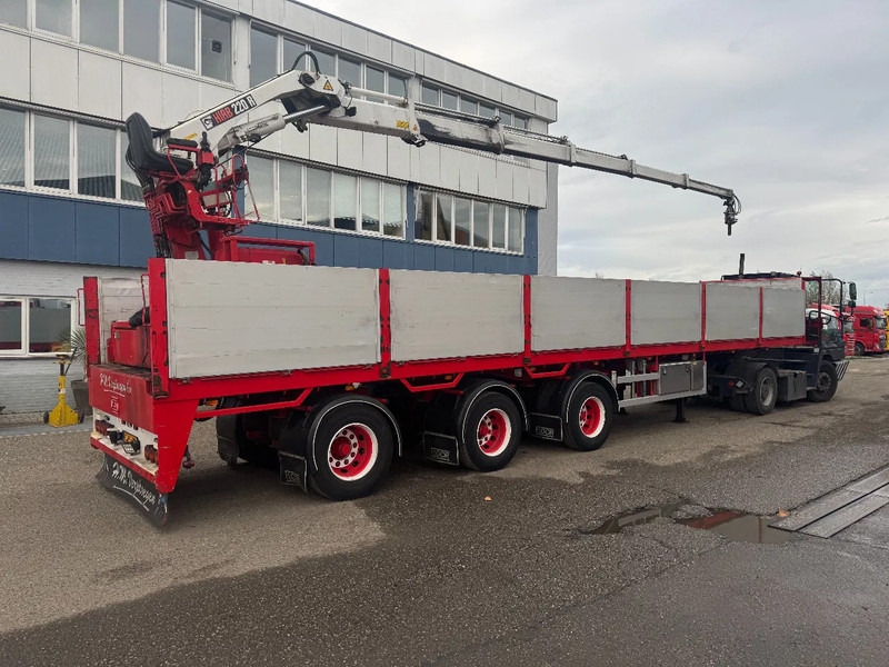 Floor FLO-17-30H2 + HIAB R220-F5 - Platforminė/ Bortinė puspriekabė: foto 4 Floor FLO-17-30H2 + HIAB R220-F5 - Platforminė/ Bortinė puspriekabė: foto 4