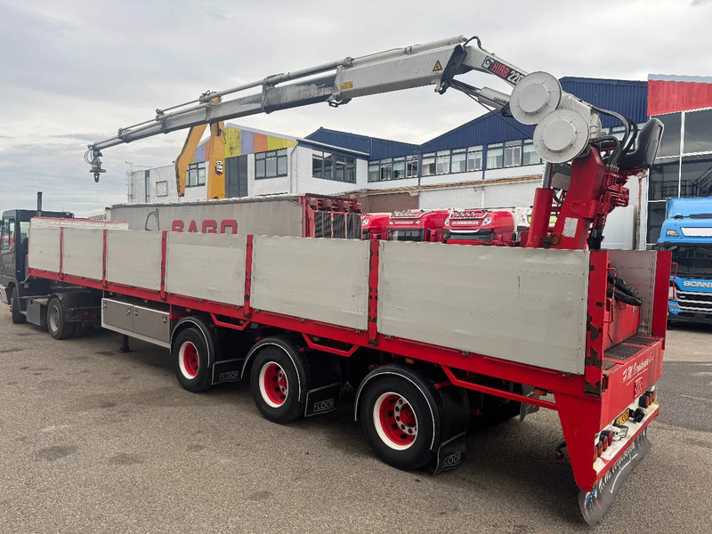 Floor FLO-17-30H2 + HIAB R220-F5 - Platforminė/ Bortinė puspriekabė: foto 3 Floor FLO-17-30H2 + HIAB R220-F5 - Platforminė/ Bortinė puspriekabė: foto 3