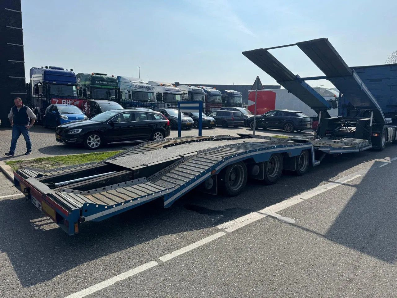 GS Meppel 3 AXLE - TRUCKTRANSPORTER - Autovežis puspriekabė: foto 2 GS Meppel 3 AXLE - TRUCKTRANSPORTER - Autovežis puspriekabė: foto 2