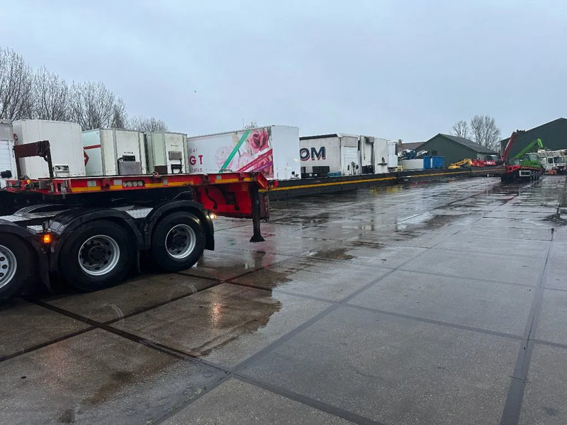 Goldhofer TRIPPLE EXTENDABLE , TOTALE 51 M 4 AXLE STEERING - Žemo profilio platforma puspriekabė: foto 1 Goldhofer TRIPPLE EXTENDABLE , TOTALE 51 M 4 AXLE STEERING - Žemo profilio platforma puspriekabė: foto 1