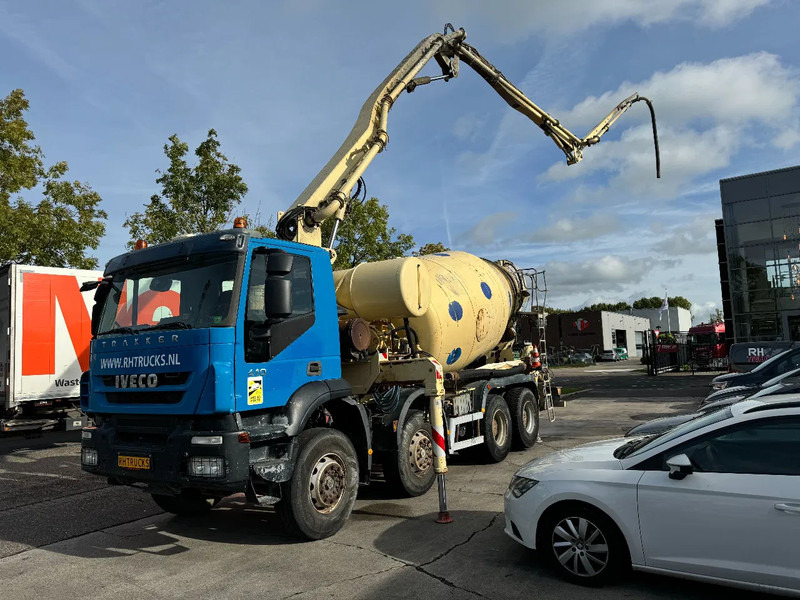 Iveco Eurotrakker 410 8X4 CIFA PUMP 24M + MIXER FULL STEEL + REMOTE CONTROL - Betono siurblys: foto 1 Iveco Eurotrakker 410 8X4 CIFA PUMP 24M + MIXER FULL STEEL + REMOTE CONTROL - Betono siurblys: foto 1