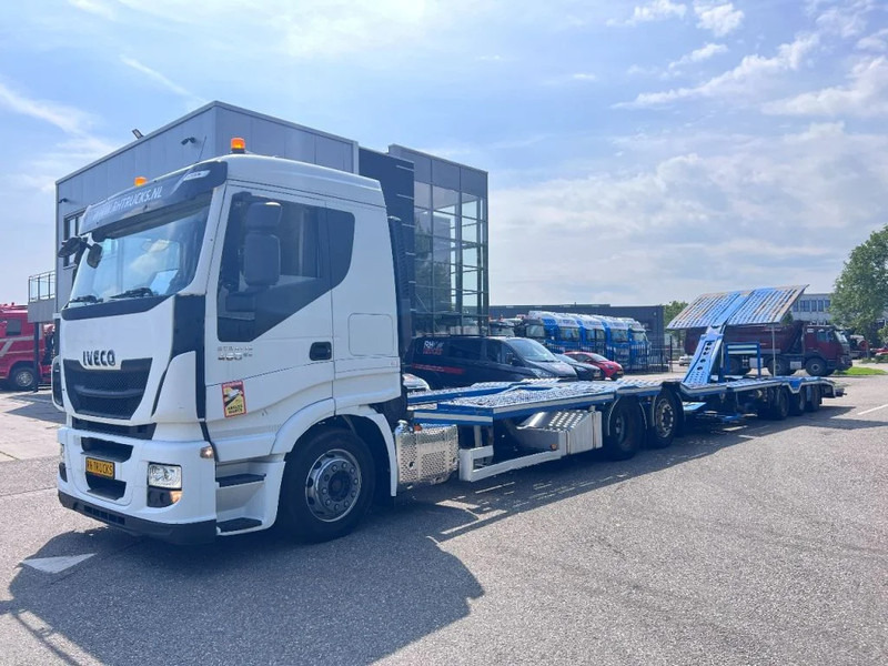 Iveco Stralis 460 6X2 EURO 6 + GS MEPPEL - TRUCK-TRANSPORTER - Autovežis sunkvežimis: foto 3 Iveco Stralis 460 6X2 EURO 6 + GS MEPPEL - TRUCK-TRANSPORTER - Autovežis sunkvežimis: foto 3