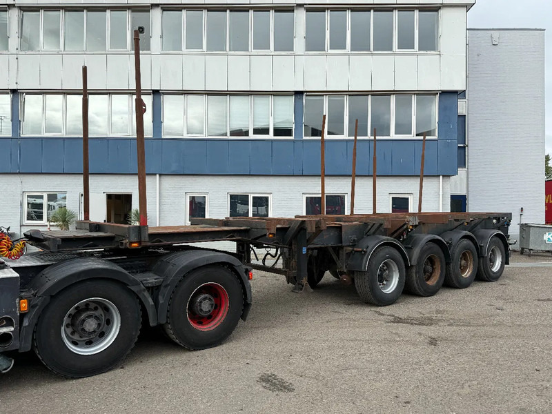 KEL-BERG 4 AXLE - BPW - EXTENDABLE - HOLZ/WOOD/HOUT - Miškovežio puspriekabė: foto 1 KEL-BERG 4 AXLE - BPW - EXTENDABLE - HOLZ/WOOD/HOUT - Miškovežio puspriekabė: foto 1