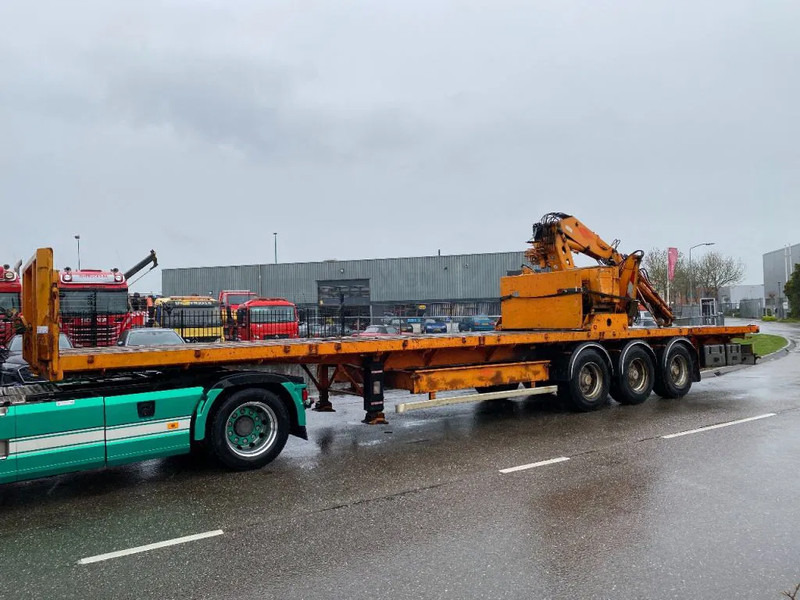 Kaiser KENNIS 14000 ROLLER CRANE HATZ ENGINE - Platforminė/ Bortinė puspriekabė: foto 1 Kaiser KENNIS 14000 ROLLER CRANE HATZ ENGINE - Platforminė/ Bortinė puspriekabė: foto 1