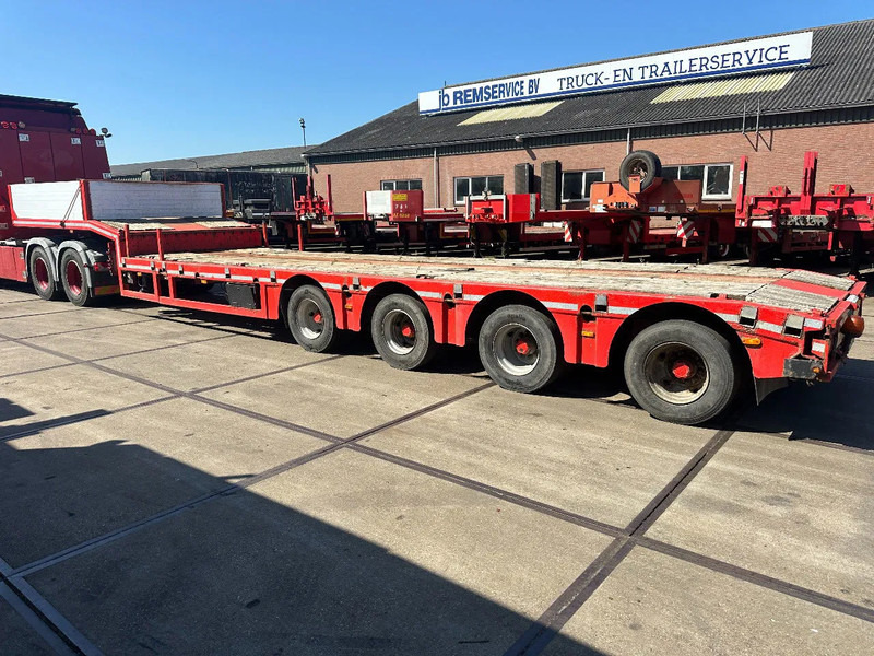 Kässbohrer 4 AXLE LAST 2 STEERING, EXTENDABLE - Žemo profilio platforma puspriekabė: foto 3 Kässbohrer 4 AXLE LAST 2 STEERING, EXTENDABLE - Žemo profilio platforma puspriekabė: foto 3