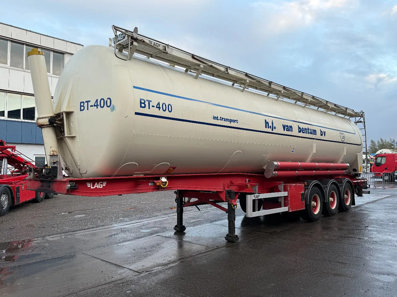 LAG O-3-39 - 61.000 LITER - TIPPER BULK - 3 AXLE - BPW - Puspriekabė cisterna: foto 1 LAG O-3-39 - 61.000 LITER - TIPPER BULK - 3 AXLE - BPW - Puspriekabė cisterna: foto 1
