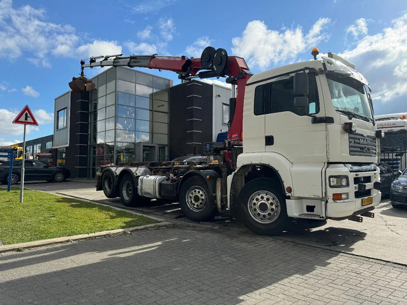 MAN TGA 35.440 8X2 - EURO 4 + HMF 2620K-RC 2018! + REMOTE + HYDRAUTO CABLE LIFT + LIFTING AXLE - Sunkvežimis su kranu: foto 1 MAN TGA 35.440 8X2 - EURO 4 + HMF 2620K-RC 2018! + REMOTE + HYDRAUTO CABLE LIFT + LIFTING AXLE - Sunkvežimis su kranu: foto 1