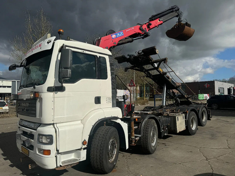 MAN TGA 35.440 8X2 - EURO 4 + HMF 2620K-RC 2018! + REMOTE + HYDRAUTO CABLE LIFT + LIFTING AXLE - Sunkvežimis su kranu: foto 3 MAN TGA 35.440 8X2 - EURO 4 + HMF 2620K-RC 2018! + REMOTE + HYDRAUTO CABLE LIFT + LIFTING AXLE - Sunkvežimis su kranu: foto 3