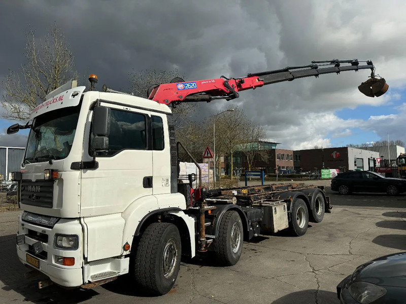 MAN TGA 35.440 8X2 - EURO 4 + HMF 2620K-RC 2018! + REMOTE + HYDRAUTO CABLE LIFT + LIFTING AXLE - Sunkvežimis su kranu: foto 2 MAN TGA 35.440 8X2 - EURO 4 + HMF 2620K-RC 2018! + REMOTE + HYDRAUTO CABLE LIFT + LIFTING AXLE - Sunkvežimis su kranu: foto 2