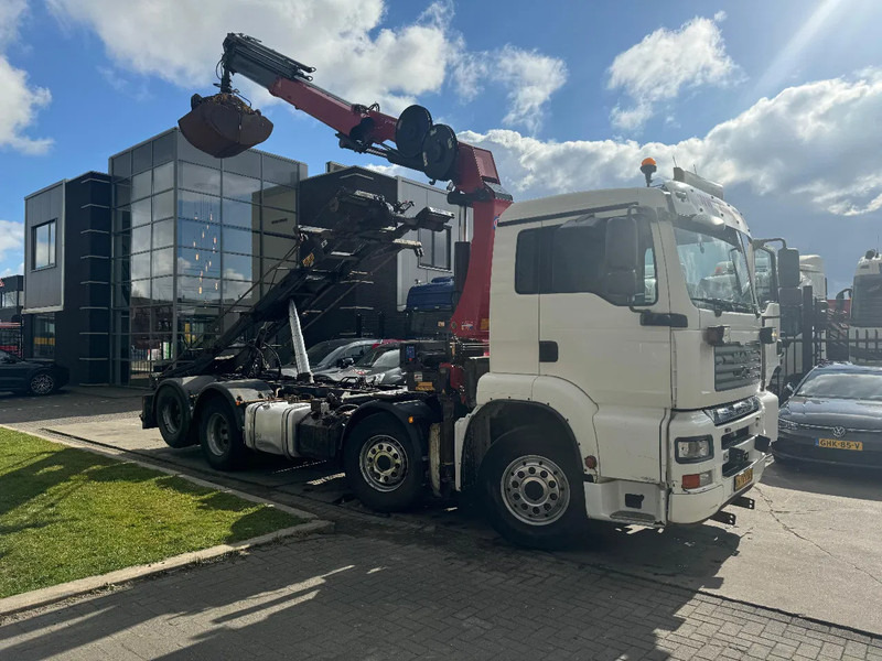 MAN TGA 35.440 8X2 - EURO 4 + HMF 2620K-RC 2018! + REMOTE + HYDRAUTO CABLE LIFT + LIFTING AXLE - Sunkvežimis - kabelių sistema, Sunkvežimis su kranu: foto 4 MAN TGA 35.440 8X2 - EURO 4 + HMF 2620K-RC 2018! + REMOTE + HYDRAUTO CABLE LIFT + LIFTING AXLE - Sunkvežimis - kabelių sistema, Sunkvežimis su kranu: foto 4
