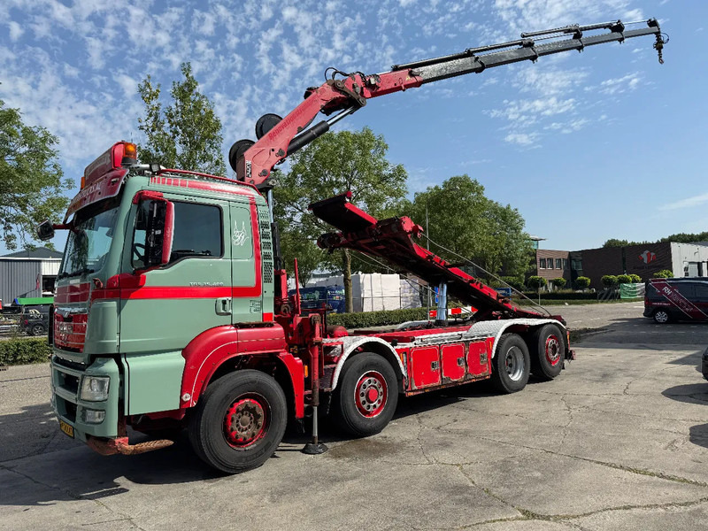 MAN TGS 35.480 8X4 HMF 2420 K5 + HMF ABLE + REMOTE CONTROL - Sunkvežimis - kabelių sistema, Sunkvežimis su kranu: foto 2 MAN TGS 35.480 8X4 HMF 2420 K5 + HMF ABLE + REMOTE CONTROL - Sunkvežimis - kabelių sistema, Sunkvežimis su kranu: foto 2