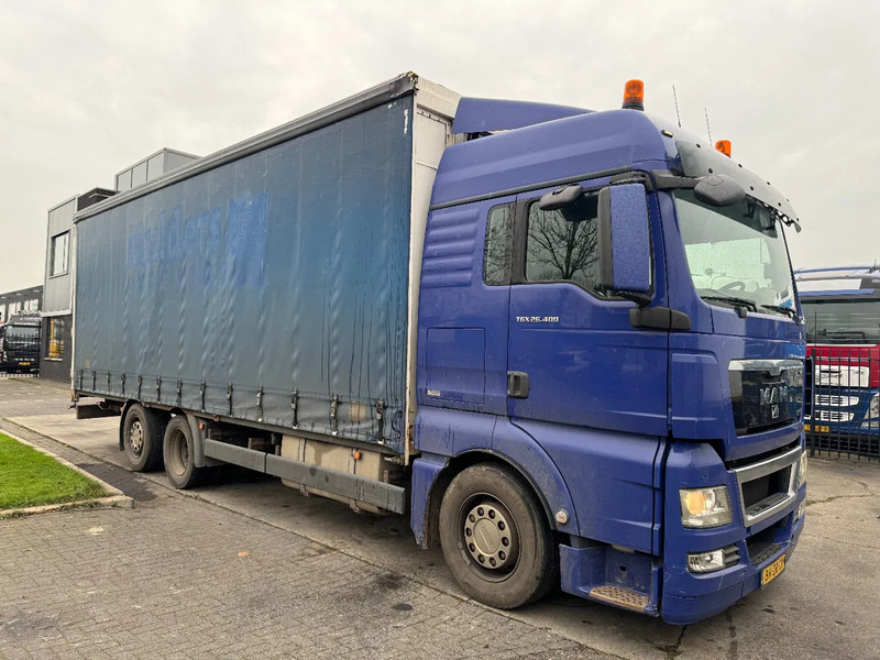 MAN TGX 26.400 6X2 - EURO 4 + LIFT + STEERING AXLE + TÜV 10-2025 - Tentinis sunkvežimis: foto 3 MAN TGX 26.400 6X2 - EURO 4 + LIFT + STEERING AXLE + TÜV 10-2025 - Tentinis sunkvežimis: foto 3