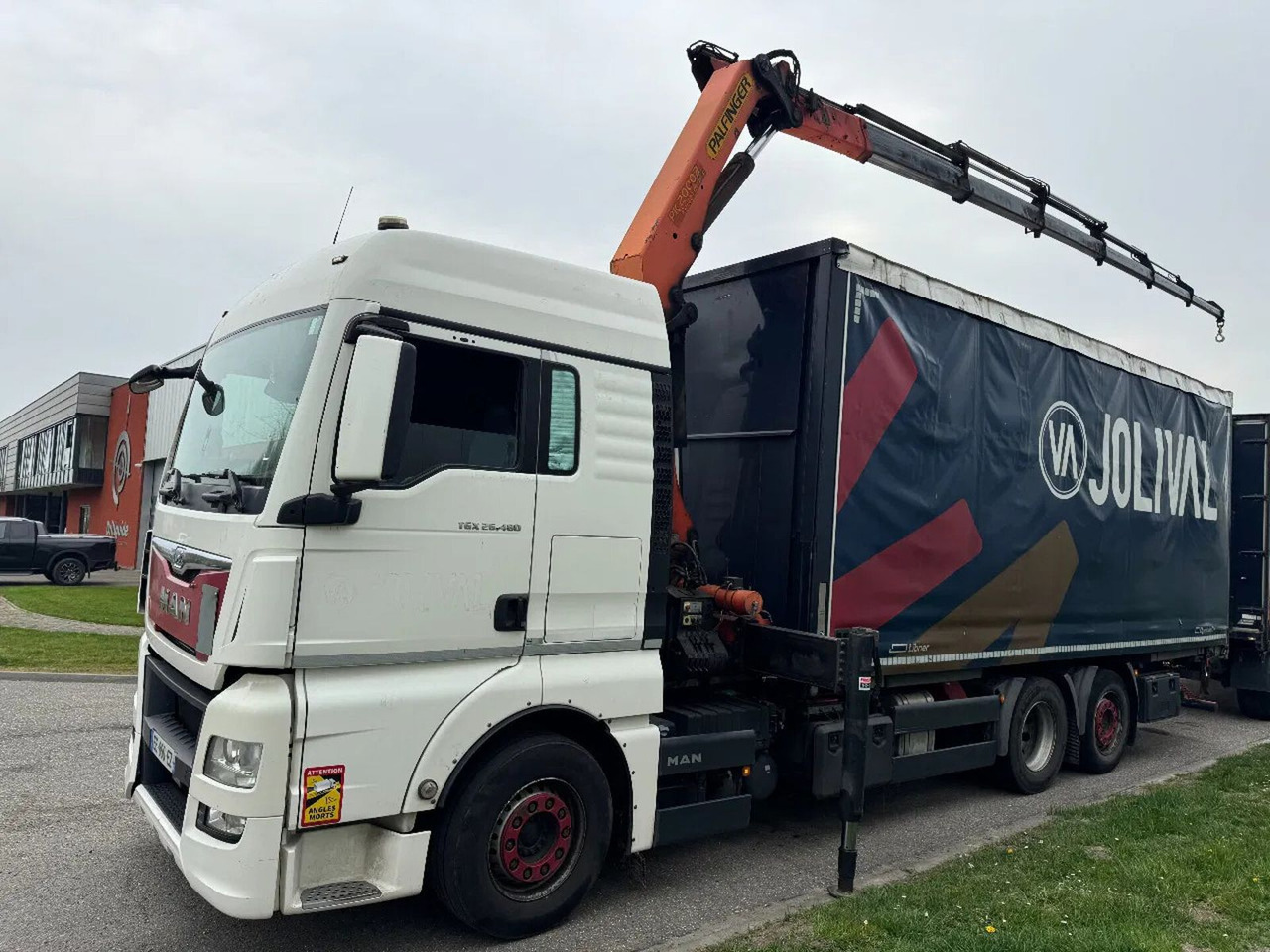 MAN TGX 26.480 6X2 - EURO 6 + PALFINGER PK20002 + RE lizingą MAN TGX 26.480 6X2 - EURO 6 + PALFINGER PK20002 + RE: foto 6