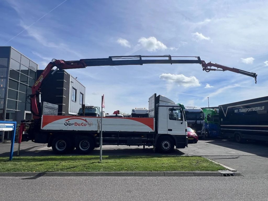 Mercedes-Benz Actros 2635 6X4 + PALFINGER PK21000 + JIB + REMO - Sunkvežimis su kranu, Platforminis/ Bortinis sunkvežimis: foto 2 Mercedes-Benz Actros 2635 6X4 + PALFINGER PK21000 + JIB + REMO - Sunkvežimis su kranu, Platforminis/ Bortinis sunkvežimis: foto 2