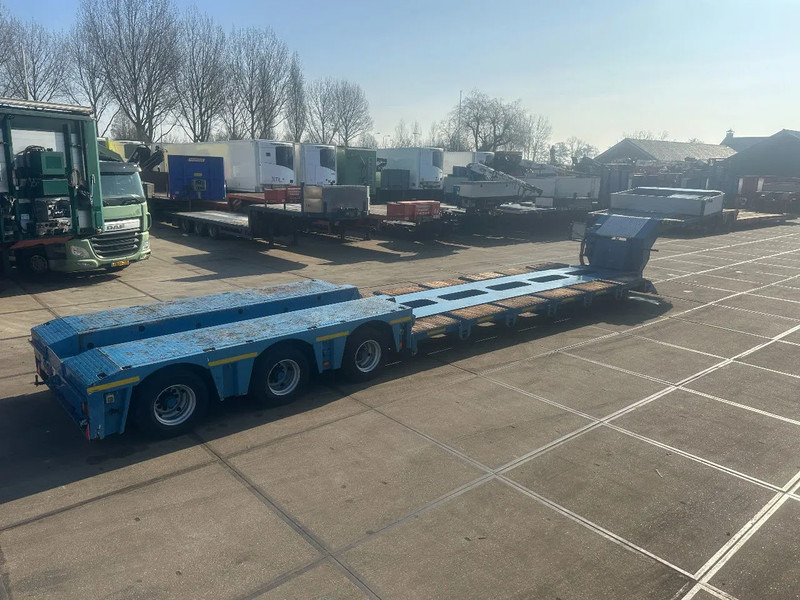 Nooteboom EURO 54-03 3 AXLE STEERING, EXTENDABLE - Žemo profilio platforma puspriekabė: foto 4 Nooteboom EURO 54-03 3 AXLE STEERING, EXTENDABLE - Žemo profilio platforma puspriekabė: foto 4