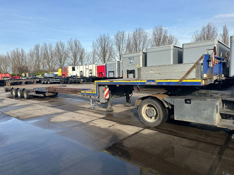 Nooteboom MCO-48-03V/L, 3 AXLE STEERINGDUBBLE EXTENDABLE 2 X 5,5 METER - Žemo profilio platforma puspriekabė: foto 2 Nooteboom MCO-48-03V/L, 3 AXLE STEERINGDUBBLE EXTENDABLE 2 X 5,5 METER - Žemo profilio platforma puspriekabė: foto 2