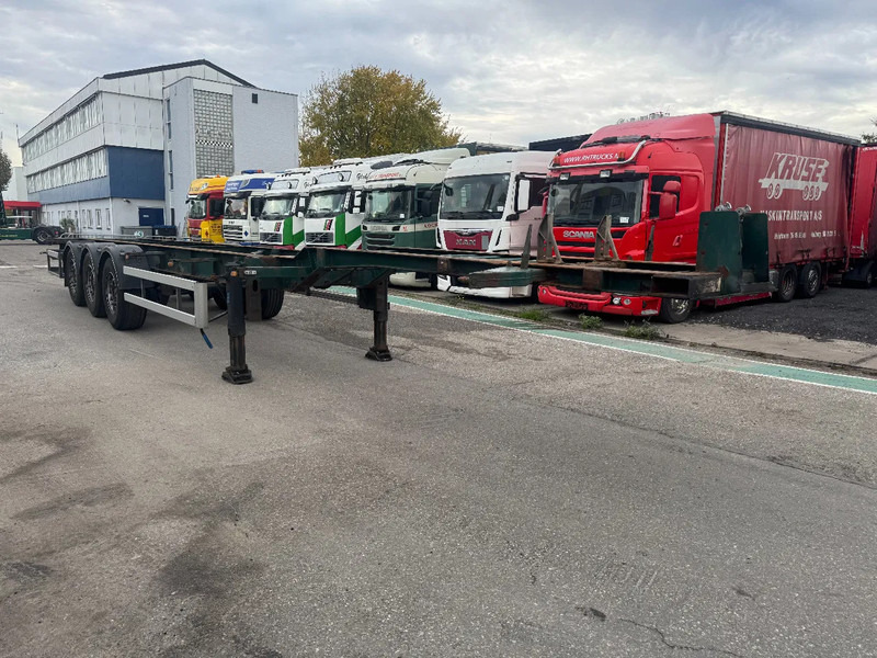 Pacton T3-007 TXC339 3X SAF AXLE - Konteineris-vežimus/ Sukeisti kūną puspriekabė: foto 2 Pacton T3-007 TXC339 3X SAF AXLE - Konteineris-vežimus/ Sukeisti kūną puspriekabė: foto 2