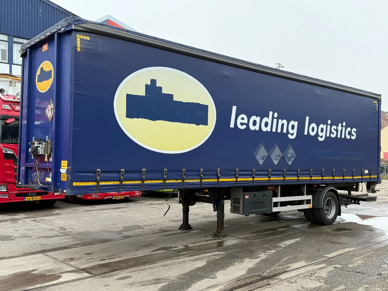 Pacton TBD.122 + TRIDEC STEERING AXLE + DHOLLANDIA + SLIDING ROOF - Tentinė puspriekabė: foto 1 Pacton TBD.122 + TRIDEC STEERING AXLE + DHOLLANDIA + SLIDING ROOF - Tentinė puspriekabė: foto 1