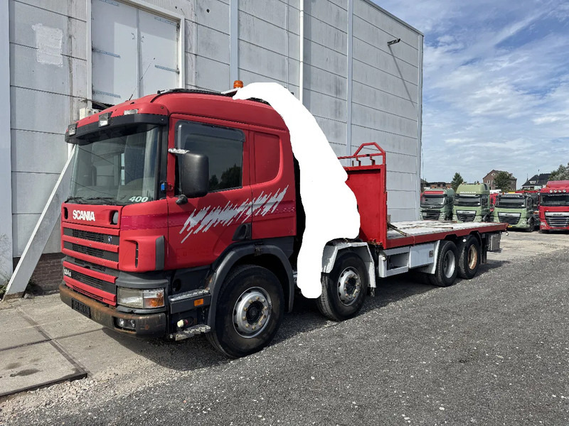 Scania P124-400 8X2 CHASSIS MANUAL GEAR EURO 2 - Platforminis/ Bortinis sunkvežimis, Sunkvežimis su kranu: foto 1 Scania P124-400 8X2 CHASSIS MANUAL GEAR EURO 2 - Platforminis/ Bortinis sunkvežimis, Sunkvežimis su kranu: foto 1