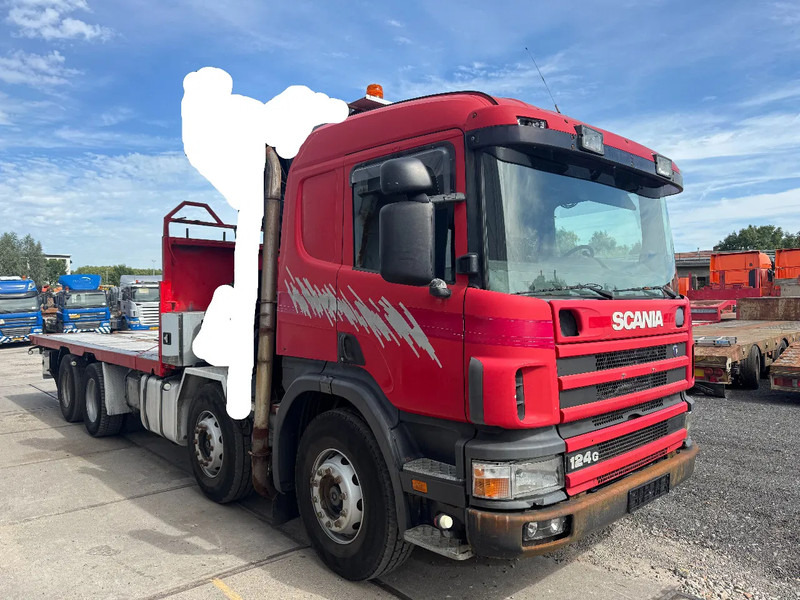 Scania P124-400 8X2 CHASSIS MANUAL GEAR EURO 2 - Platforminis/ Bortinis sunkvežimis, Sunkvežimis su kranu: foto 2 Scania P124-400 8X2 CHASSIS MANUAL GEAR EURO 2 - Platforminis/ Bortinis sunkvežimis, Sunkvežimis su kranu: foto 2