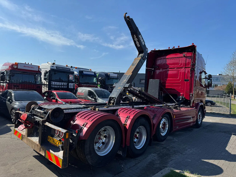 Scania R450 8X2 - EURO 6 + JOAB 24T HOOKLIFT + LIFT/STEERING AXLE - Hook-lift sunkvežimis: foto 3 Scania R450 8X2 - EURO 6 + JOAB 24T HOOKLIFT + LIFT/STEERING AXLE - Hook-lift sunkvežimis: foto 3