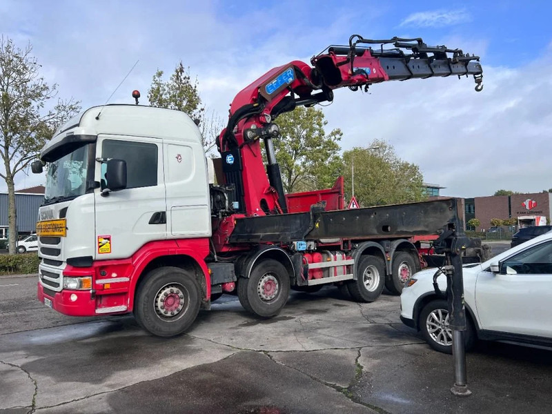 Scania R490 8X2 EURO 6 + EFFER 1750/4S + REMOTE - Sunkvežimis su kranu: foto 3 Scania R490 8X2 EURO 6 + EFFER 1750/4S + REMOTE - Sunkvežimis su kranu: foto 3