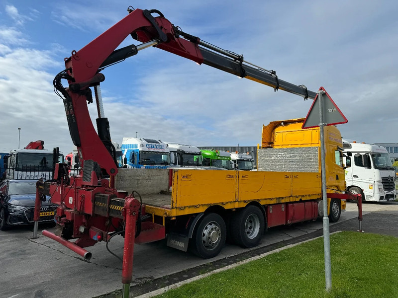 Scania R500 V8 6X2 EURO 5 + HIAB 377EP-4XS + REMOTE CONTROL + RETARDER - Platforminis/ Bortinis sunkvežimis, Sunkvežimis su kranu: foto 5 Scania R500 V8 6X2 EURO 5 + HIAB 377EP-4XS + REMOTE CONTROL + RETARDER - Platforminis/ Bortinis sunkvežimis, Sunkvežimis su kranu: foto 5