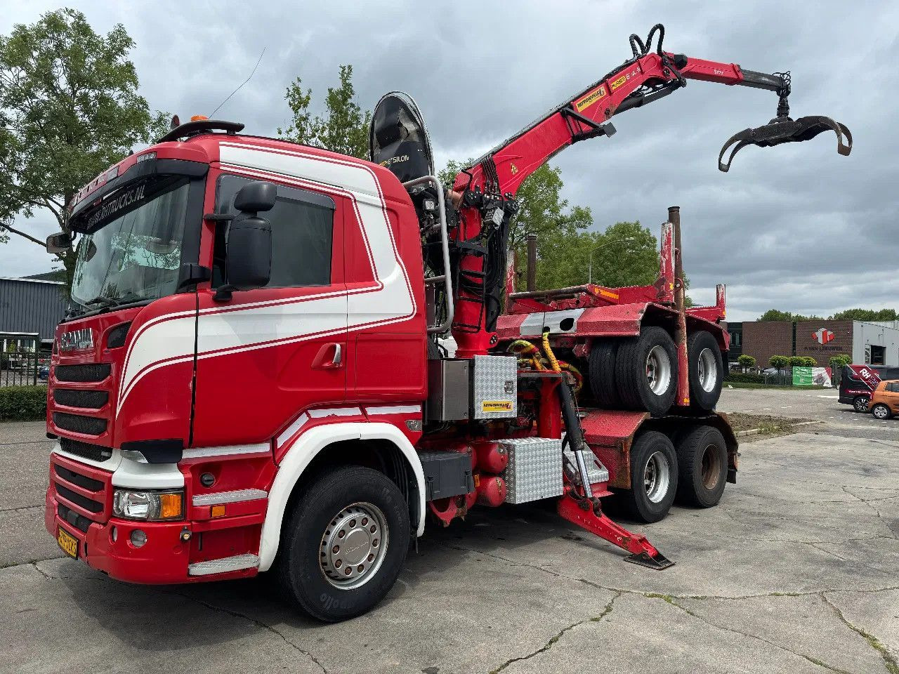 Scania R580 6X4 EPSILON S270L88 2 AXLE HANGER - Miškovežis: foto 4 Scania R580 6X4 EPSILON S270L88 2 AXLE HANGER - Miškovežis: foto 4