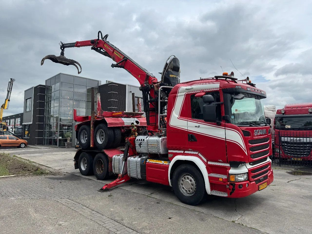 Scania R580 6X4 EPSILON S270L88 2 AXLE HANGER - Miškovežis: foto 1 Scania R580 6X4 EPSILON S270L88 2 AXLE HANGER - Miškovežis: foto 1