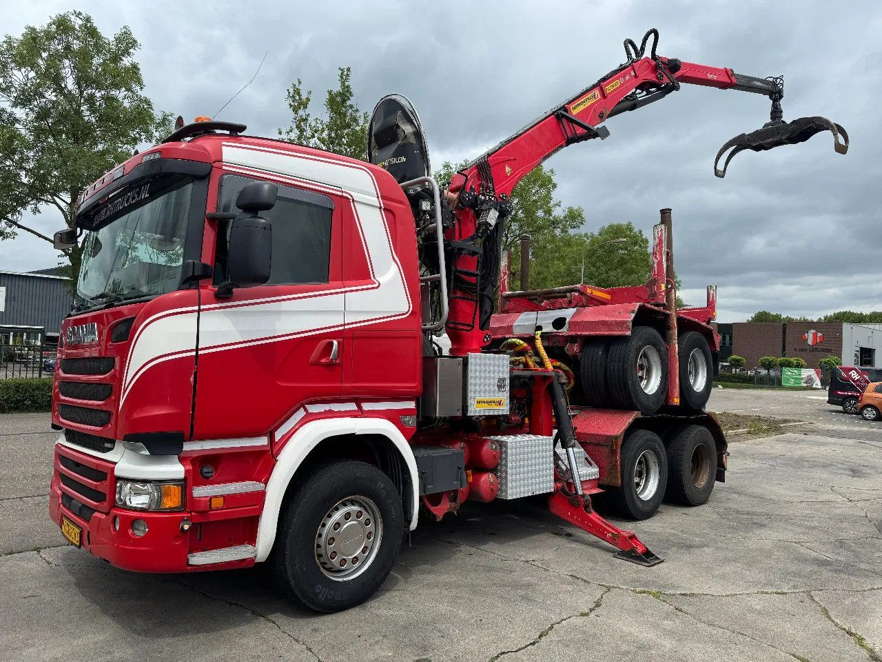 Scania R580 6X4 EPSILON S270L88 2 AXLE HANGER - Miškovežis: foto 3 Scania R580 6X4 EPSILON S270L88 2 AXLE HANGER - Miškovežis: foto 3