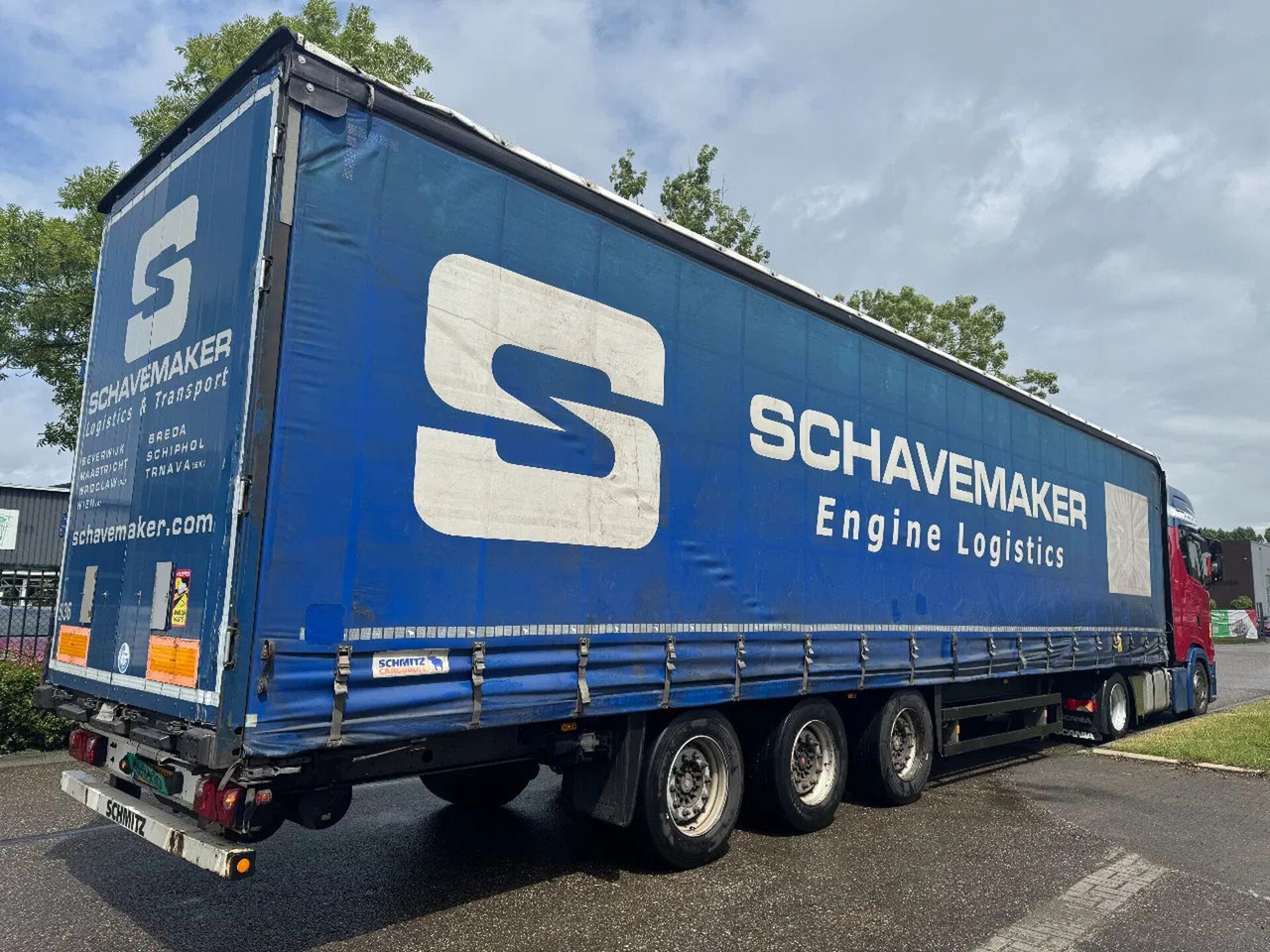 Schmitz Cargobull SCS 24/L - 3 AXLE MEGA SAF + SLIDING ROOF - Tentinė puspriekabė: foto 2 Schmitz Cargobull SCS 24/L - 3 AXLE MEGA SAF + SLIDING ROOF - Tentinė puspriekabė: foto 2