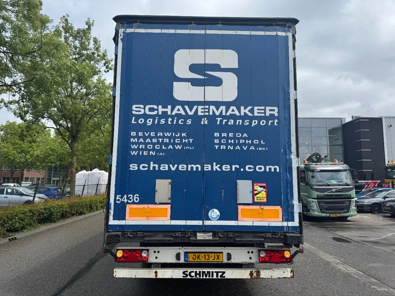 Schmitz Cargobull SCS 24/L - 3 AXLE MEGA SAF + SLIDING ROOF - Tentinė puspriekabė: foto 3 Schmitz Cargobull SCS 24/L - 3 AXLE MEGA SAF + SLIDING ROOF - Tentinė puspriekabė: foto 3