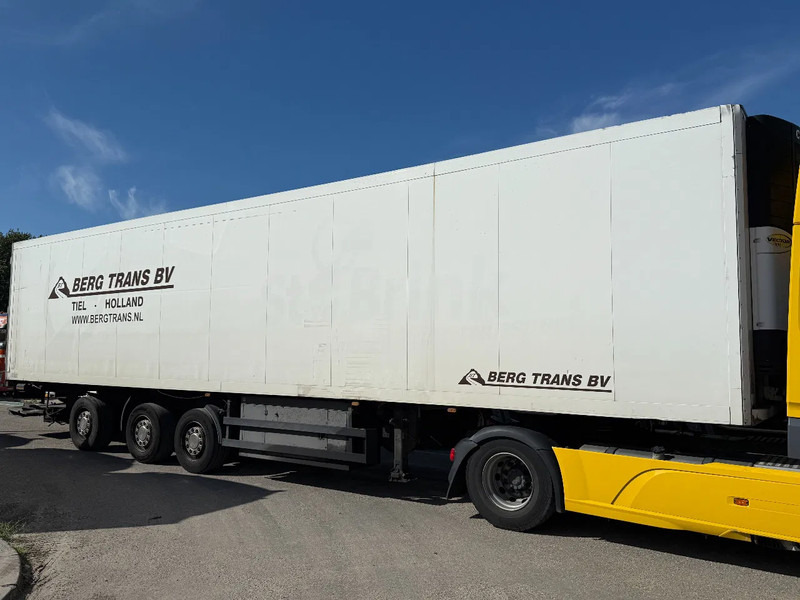 Schmitz Cargobull SKO24 + CARRIER VECTOR 1800 D&E + DHOLLANDIA LIFT - Refrižeratorius puspriekabė: foto 1 Schmitz Cargobull SKO24 + CARRIER VECTOR 1800 D&E + DHOLLANDIA LIFT - Refrižeratorius puspriekabė: foto 1