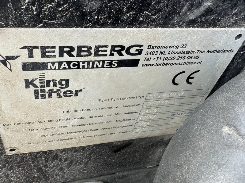 Terberg TKL 3X3 M 2000 KG KINGLIFTER 3,6 METER HEIGH CE MARK lizingą Terberg TKL 3X3 M 2000 KG KINGLIFTER 3,6 METER HEIGH CE MARK: foto 7