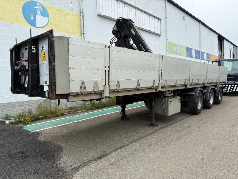 Van Hool VHLO-205 AN, HIAB 099E-1HIPRO - Platforminė/ Bortinė puspriekabė: foto 1 Van Hool VHLO-205 AN, HIAB 099E-1HIPRO - Platforminė/ Bortinė puspriekabė: foto 1