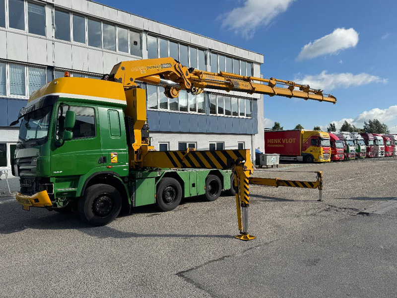 DAF CF 85.410 8X2 EURO 5 PALFINGER PK100002 + REMOTE CONTROL TÜV TILL 01-2026 - Vilkikas: foto 2 DAF CF 85.410 8X2 EURO 5 PALFINGER PK100002 + REMOTE CONTROL TÜV TILL 01-2026 - Vilkikas: foto 2
