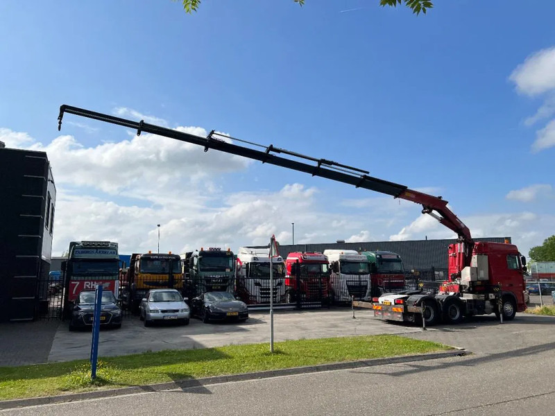 DAF XF 105.460 6X4 EURO 5 + HMF 4220 K6 + REMOTE CONTROL + RETARDER - Vilkikas: foto 5 DAF XF 105.460 6X4 EURO 5 + HMF 4220 K6 + REMOTE CONTROL + RETARDER - Vilkikas: foto 5