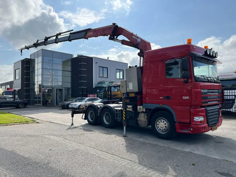 DAF XF 105.460 6X4 EURO 5 + HMF 4220 K6 + REMOTE CONTROL + RETARDER - Vilkikas: foto 3 DAF XF 105.460 6X4 EURO 5 + HMF 4220 K6 + REMOTE CONTROL + RETARDER - Vilkikas: foto 3