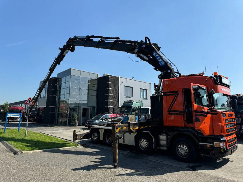Scania R560 V8 8X2 + EFFER CRANE 1550 6S + FLYJIP 6XHYD - Vilkikas: foto 4 Scania R560 V8 8X2 + EFFER CRANE 1550 6S + FLYJIP 6XHYD - Vilkikas: foto 4