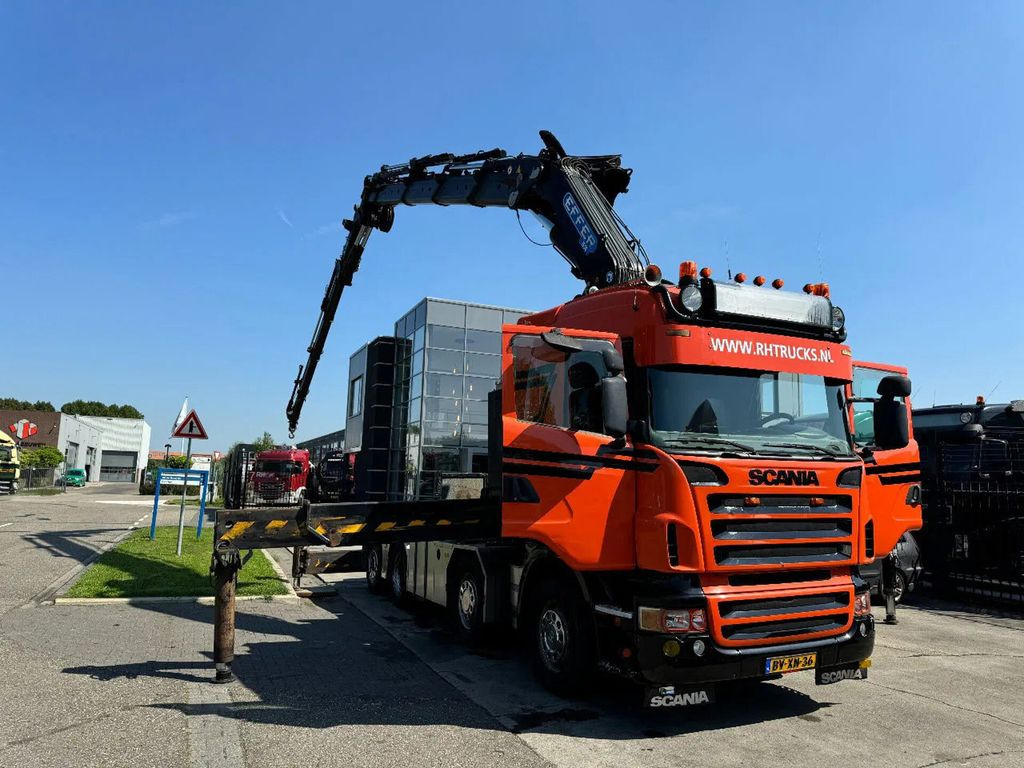 Scania R560 V8 8X2 + EFFER CRANE 1550 6S + FLYJIP 6XHYD - Vilkikas: foto 3 Scania R560 V8 8X2 + EFFER CRANE 1550 6S + FLYJIP 6XHYD - Vilkikas: foto 3