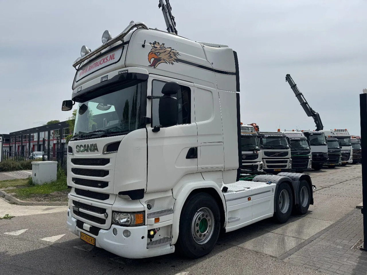 Scania R580 V8 6X2 EURO 6 LEATHER NAVI HYDRAULIC - Vilkikas: foto 1 Scania R580 V8 6X2 EURO 6 LEATHER NAVI HYDRAULIC - Vilkikas: foto 1