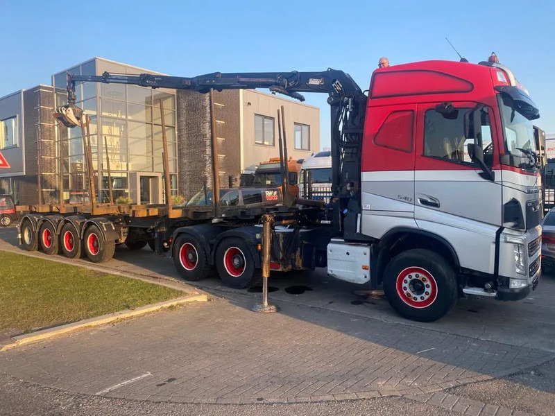 Volvo FH 540 6X4 EURO 6 + EPSILON S260Z96 + TRAILER 4 AXLE DOLL - Vilkikas: foto 1 Volvo FH 540 6X4 EURO 6 + EPSILON S260Z96 + TRAILER 4 AXLE DOLL - Vilkikas: foto 1