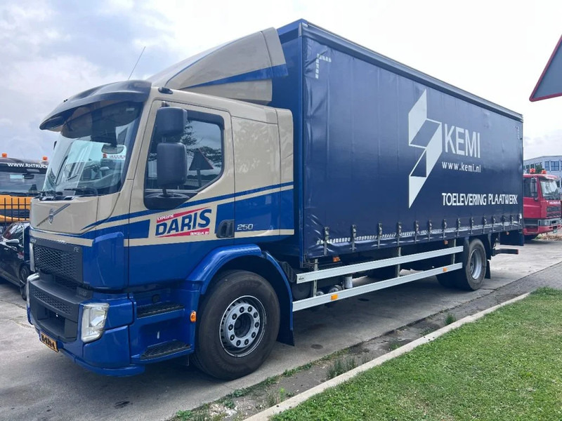 Volvo FE 250 4X2 EURO 6 - 19 TON + DHOLLANDIA - Tentinis sunkvežimis: foto 1 Volvo FE 250 4X2 EURO 6 - 19 TON + DHOLLANDIA - Tentinis sunkvežimis: foto 1