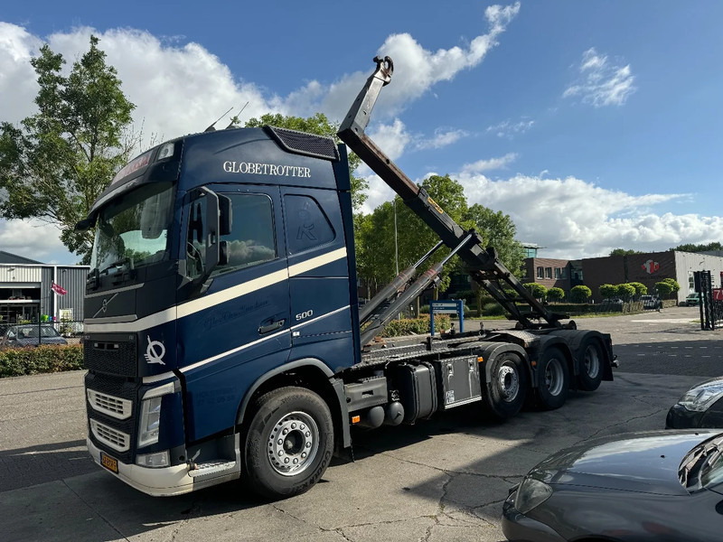 Volvo FH 500 8X2 EURO 6 + PALFINGER T22 HOOKLIFT - Hook-lift sunkvežimis: foto 1 Volvo FH 500 8X2 EURO 6 + PALFINGER T22 HOOKLIFT - Hook-lift sunkvežimis: foto 1