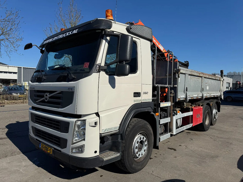 Savivartis sunkvežimis, Sunkvežimis su kranu Volvo FM 330 6X2 - EURO 5 + ATLAS 126.3E A2 + REMOTE + LIFT/STEERING AXLE: foto 8