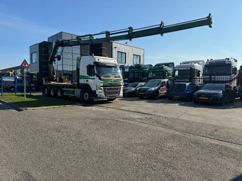Volvo FM 500 8X4 HIAB 288 + REMOTE CONTROL 5TH + 6TH FUNCTION - Platforminis/ Bortinis sunkvežimis, Sunkvežimis su kranu: foto 1 Volvo FM 500 8X4 HIAB 288 + REMOTE CONTROL 5TH + 6TH FUNCTION - Platforminis/ Bortinis sunkvežimis, Sunkvežimis su kranu: foto 1