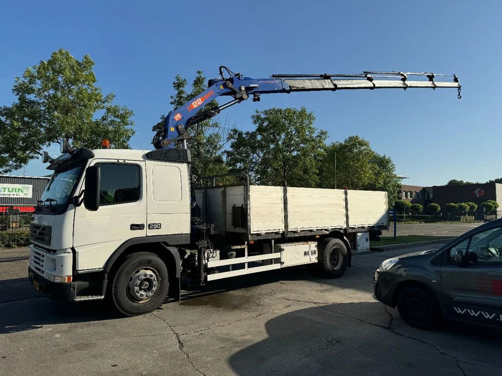 Volvo FM 7.290 4X2 EURO 2 + PM 22SP5 + REMOTE CONTROL - Platforminis/ Bortinis sunkvežimis, Sunkvežimis su kranu: foto 1 Volvo FM 7.290 4X2 EURO 2 + PM 22SP5 + REMOTE CONTROL - Platforminis/ Bortinis sunkvežimis, Sunkvežimis su kranu: foto 1