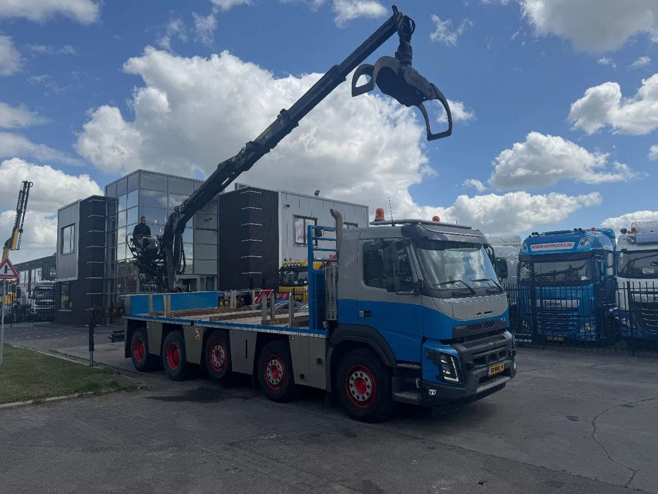 Volvo FMX 460 10X4 HIAB J2640ZT + HULTDINS GRIJPER HUB - Sunkvežimis su kranu: foto 1 Volvo FMX 460 10X4 HIAB J2640ZT + HULTDINS GRIJPER HUB - Sunkvežimis su kranu: foto 1