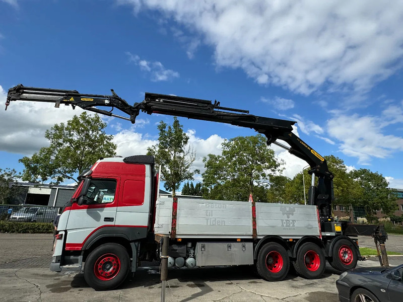 Volvo FMX 460 8X4 PALFINGER PK53002 + FLY JIP AN REMOTE CONTROLE, LAST AXEL STEERING - Platforminis/ Bortinis sunkvežimis, Sunkvežimis su kranu: foto 1 Volvo FMX 460 8X4 PALFINGER PK53002 + FLY JIP AN REMOTE CONTROLE, LAST AXEL STEERING - Platforminis/ Bortinis sunkvežimis, Sunkvežimis su kranu: foto 1